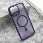 Maska Futrola SILKY MAGSAFE MATTE za iPhone 15 Pro Max (6.7) ljubicasta cena 2500 din slika