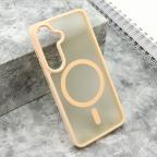 Maska Futrola SILKY MAGSAFE MATTE za Samsung S921B Galaxy S24 5G roze cena 2500 din slika