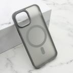 Maska Futrola SILKY MAGSAFE II za Iphone 12/12 Pro (6.1) siva cena 2500 din slika