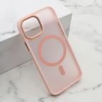 Maska Futrola SILKY MAGSAFE II za Iphone 12/12 Pro (6.1) roze cena 2500 din slika