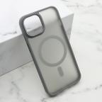 Maska Futrola SILKY MAGSAFE II za iPhone 14 (6.1) siva cena 2500 din slika