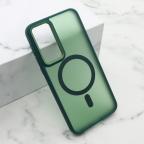 Maska Futrola SILKY MAGSAFE II za Samsung A556B Galaxy A55 5G zelena slika 1