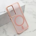Maska Futrola SILKY MAGSAFE II za Samsung S921B Galaxy S24 5G roze cena 2500 din slika