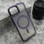 Maska Futrola CAMERA DROP MagSafe za iPhone 13 (6.1) ljubicasta cena 2500 din slika