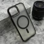 Maska Futrola CAMERA DROP MagSafe za iPhone 15 (6.1) crna cena 2500 din slika
