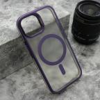 Maska Futrola CAMERA DROP MagSafe za iPhone 15 (6.1) ljubicasta cena 2500 din slika