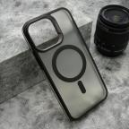 Maska Futrola CAMERA DROP MagSafe za iPhone 15 Pro Max (6.7) crna cena 2500 din slika