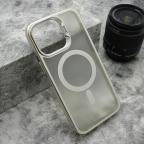 Maska Futrola CAMERA DROP MagSafe za iPhone 15 Pro Max (6.7) srebrna cena 3000 din slika