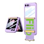 Maska Futrola STRAP CASE za Samsung F741B Galaxy Z Flip 6 5G ljubicasta cena 4500 din slika