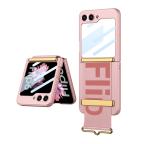 Maska Futrola STRAP CASE za Samsung F741B Galaxy Z Flip 6 5G roze cena 4500 din slika