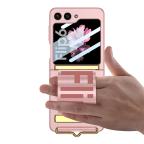 Maska Futrola STRAP CASE za Samsung F741B Galaxy Z Flip 6 5G roze slika 2