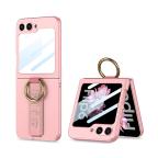 Maska Futrola STRAP RING CASE za Samsung F741B Galaxy Z Flip 6 5G roze cena 3000 din slika
