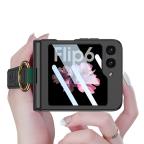 Maska Futrola STRAP RING CASE za Samsung F741B Galaxy Z Flip 6 5G roze slika 3
