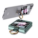 Maska Futrola SMOOTH RING za Samsung F741B Galaxy Z Flip 6 5G zelena slika 3