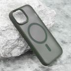 Maska Futrola RUGGED MagSafe za iPhone 13 (6.1)/14 (6.1) tamno zelena cena 2500 din slika