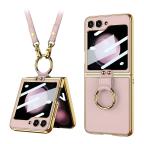 Maska Futrola GOLD EDGE za Samsung F741B Galaxy Z Flip 6 5G roze cena 4500 din slika