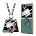 Maska Futrola GOLD EDGE za Samsung F741B Galaxy Z Flip 6 5G zelena cena 4500 din slika