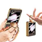 Maska Futrola GOLD EDGE za Samsung F741B Galaxy Z Flip 6 5G zelena slika 2