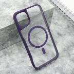 Maska Futrola GRIP GUARD MagSafe za iPhone 11 (6.1) ljubicasta cena 2500 din slika