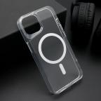 Maska Futrola AURA MagSafe za iPhone 14 (6.1) bela cena 2500 din slika