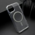 Maska Futrola AURA MagSafe za iPhone 14 (6.1) siva cena 2500 din slika