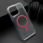 Maska Futrola AURA MagSafe za iPhone 14 Pro Max (6.7) crvena cena 2500 din slika