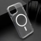 Maska Futrola AURA MagSafe za iPhone 15 (6.1) bela cena 2500 din slika