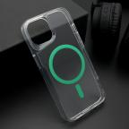 Maska Futrola AURA MagSafe za iPhone 15 (6.1) zelena cena 2500 din slika
