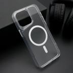 Maska Futrola AURA MagSafe za iPhone 15 Pro Max (6.7) bela cena 2500 din slika