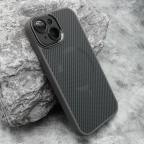 Maska Futrola CARBON MagSafe za iPhone 15 (6.1) siva cena 2500 din slika