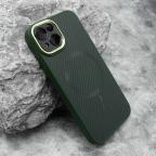 Maska Futrola CARBON MagSafe za iPhone 13 (6.1) zelena cena 2500 din slika
