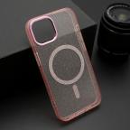 Maska Futrola SPARKLING MagSafe za iPhone 13 (6.1) roze cena 2500 din slika
