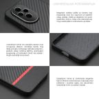 Maska Futrola CARBON COLOR LINE za Honor 200 Pro crvena slika 2