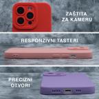 Maska Futrola Silikon Pro Camera za Honor 200 Pro crna slika 2