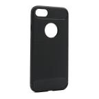 Maska Futrola silikon BRUSHED za iPhone 7/8/SE (2020/2022) crna cena 2500 din slika