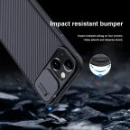 Maska Futrola Nillkin Cam Shield Pro za iPhone 13 (6.1) crna slika 5