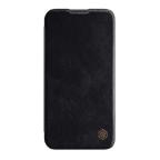Maska Futrola NILLKIN Qin Pro za iPhone 13 Pro (6.1) crna cena 3000 din slika