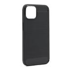 Maska Futrola silikon BRUSHED za iPhone 13 (6.1) crna cena 2500 din slika