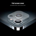 Folija za zastitu ekrana GLASS Nillkin 2u1 HD za iPhone 14 (6.1) crna slika 9