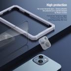 Folija za zastitu ekrana GLASS Nillkin 2u1 HD za iPhone 14 Plus (6.7) crna slika 6