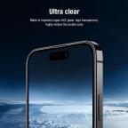 Folija za zastitu ekrana GLASS Nillkin 2u1 HD za iPhone 14 Pro (6.1) crna slika 7