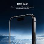 Folija za zastitu ekrana GLASS Nillkin 2u1 HD za iPhone 14 Pro Max (6.7) crna slika 7