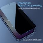 Folija za zastitu ekrana GLASS Nillkin Guardian za iPhone 14 Pro (6.1) crna slika 5