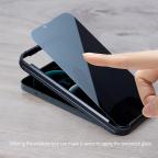 Folija za zastitu ekrana GLASS Nillkin Guardian za iPhone 15 (6.1) crna slika 6