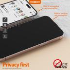Folija za zastitu ekrana GLASS MOXOM 20D PRIVACY za iPhone 15 Pro Max (6.7) slika 3