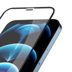 Folija za zastitu ekrana GLASS Nillkin za iPhone 12/12 Pro (6.1) crni PC Shatterorof slika 9