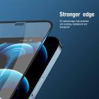 Folija za zastitu ekrana GLASS Nillkin za iPhone 12/12 Pro (6.1) crni PC Shatterorof slika 6