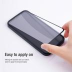 Folija za zastitu ekrana GLASS Nillkin za iPhone 12/12 Pro (6.1) crni PC Shatterorof slika 2