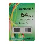 USB Flash memorija MemoStar 64GB DUAL 2.0 crna slika 2
