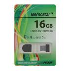 USB Flash memorija MemoStar 16GB DUAL 2.0 crna slika 2